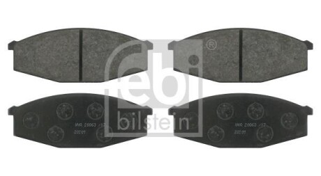Набор тормозных накладок (сторона установки: передний мост) FEBI BILSTEIN 16263