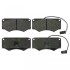 Набор тормозных накладок (сторона установки: передний мост) FEBI BILSTEIN 16333 (фото 1)