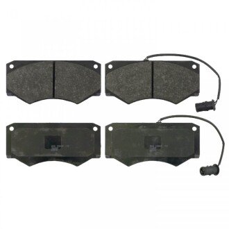 Набор тормозных накладок (сторона установки: передний мост) FEBI BILSTEIN 16333