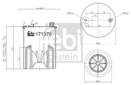 Автозапчасть FEBI BILSTEIN 171376