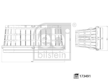 Автозапчасть FEBI BILSTEIN 173491
