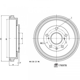 BEBEN HAM. FEBI FEBI BILSTEIN 176978