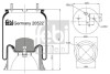 Кожух пневматической рессоры FEBI FEBI BILSTEIN 20522 (фото 1)