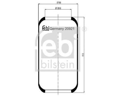 Автозапчасть FEBI BILSTEIN 20921