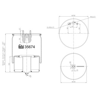 Пневмоподушка FEBI FEBI BILSTEIN 35674