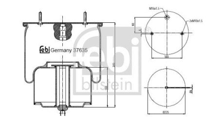 Автозапчасть FEBI BILSTEIN 37635