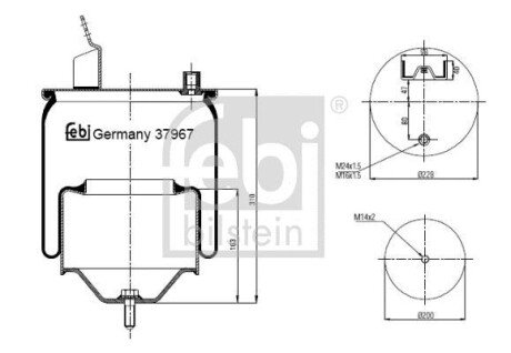 Автозапчасть FEBI BILSTEIN 37967