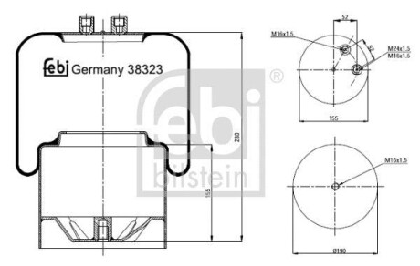 Febi FEBI FEBI BILSTEIN 38323