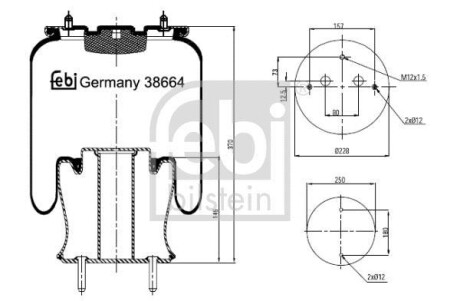 Автозапчасть FEBI BILSTEIN 38664