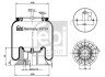 Подушка пневмопідвіски FEBI TRUCK SCANIA 4/R OМ WLECZONA FEBI FEBI BILSTEIN 38734 (фото 1)