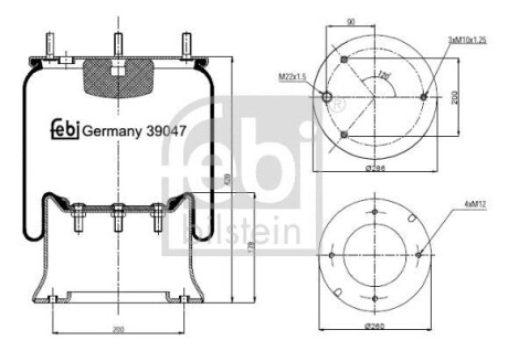 Febi FEBI FEBI BILSTEIN 39047
