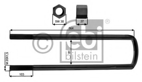 Автозапчасть FEBI BILSTEIN 39180