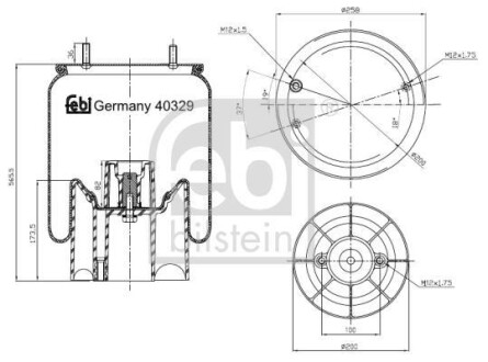 Автозапчасть FEBI BILSTEIN 40329