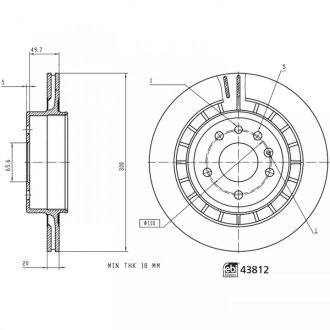 FEBI FEBI BILSTEIN 43812