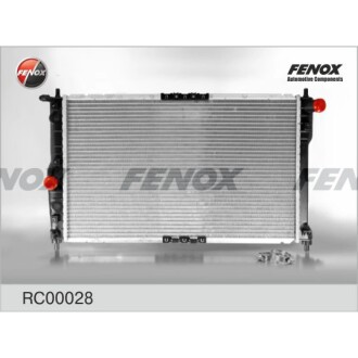 Радіатор Lanos з кондиціонером Fenox RC 00028