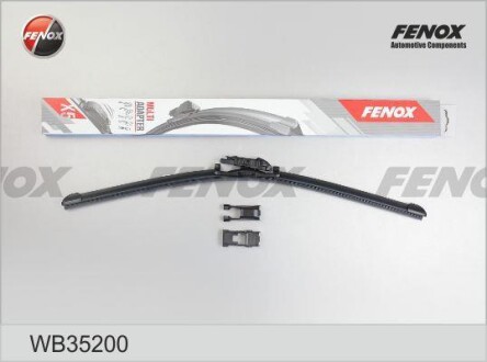 Щітка склоочисника безкаркасна 350 мм - 14" 5 в 1 Fenox WB35200