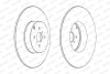 Комплект гальмівних дисків (2 шт) задн Лів/Прав CHRYSLER SEBRING MITSUBISHI ECLIPSE II, ECLIPSE III, LANCER CARGO/KOMBI, LANCER VII, OUTLANDER I, OUTLANDER II 1.3-3.0 05.95-12.13 FERODO DDF1410C (фото 1)