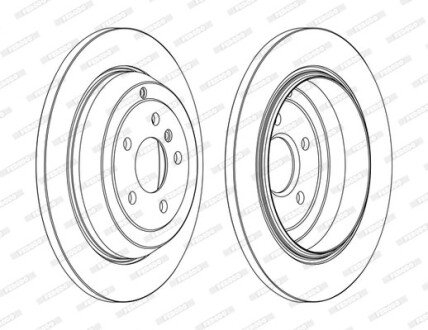 Тормозной диск FERODO DDF1530C