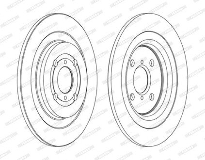 Диск гальмівний FERODO DDF1588C