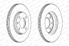 Тормозной диск FERODO DDF175C (фото 2)