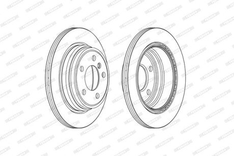 Тормозной диск FERODO DDF2313C