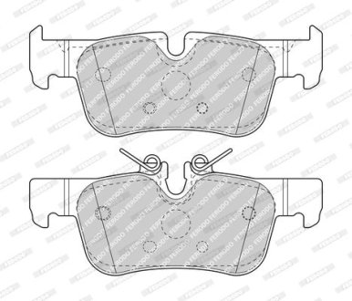 Гальмівні колодки, дискові FERODO FDB4954 (фото 1)