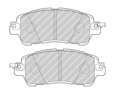 Тормозные колодки FERODO FDB5015 (фото 1)