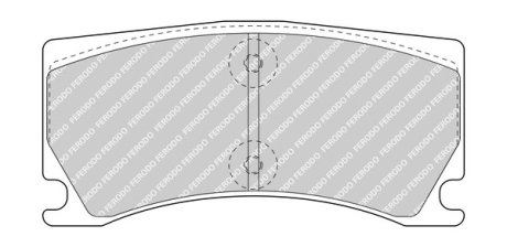 Гальмівні колодки, дискові FERODO FDB5021