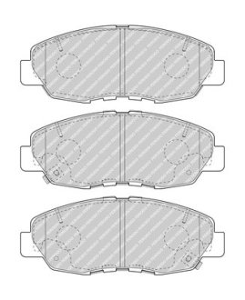 Гальмівні колодки, дискові FERODO FDB5022