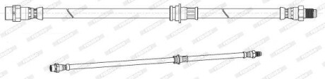 Шланг гальмівний (задній) BMW X5 (E70/F15/F85)/X6 (E71/E72/F16/F86) 06-19 (L=435mm) N52/N55/N57/N63 FERODO FHY3380 (фото 1)