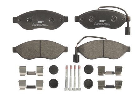 Комплект дисковых тормозных колодок FERODO FVR1924