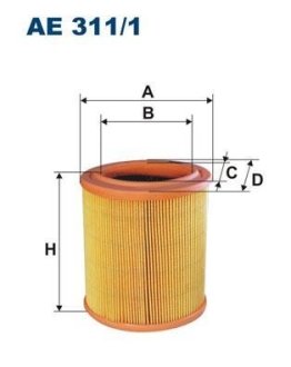 Фільтр повітря FILTRON AE3111