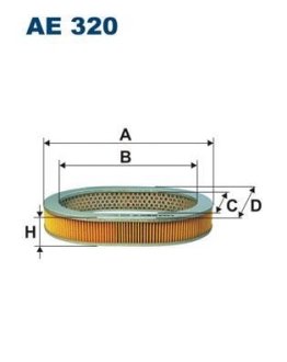 Фільтр повітря FILTRON AE320