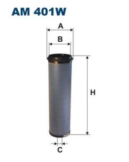 Фільтр повітря FILTRON AM401W