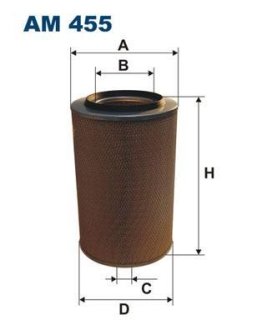 Фільтр повітряний FILTRON AM455