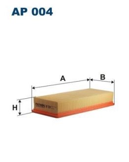 Фільтр повітря FILTRON AP004 (фото 1)