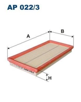 Фільтр повітря FILTRON AP0223 (фото 1)