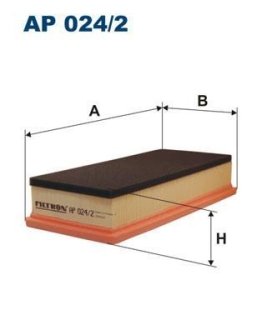 Фільтр повітря FILTRON AP0242