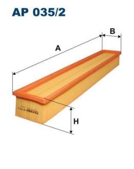 Фільтр повітря FILTRON AP0352