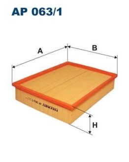 Фільтр повітряний FILTRON AP0631