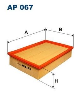Фільтр повітря FILTRON AP067