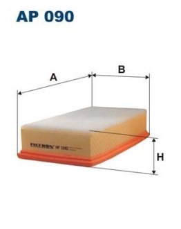 Фільтр повітряний FILTRON AP090
