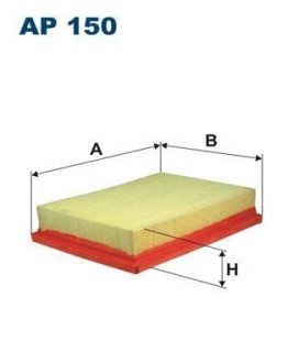 Фільтр повітряний FILTRON AP150