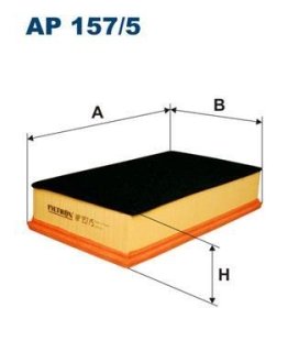 Фільтр повітря FILTRON AP1575 (фото 1)