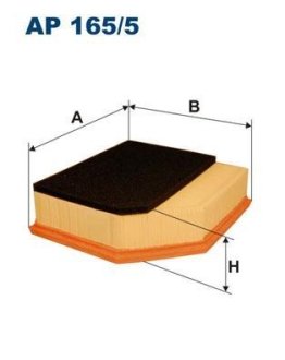 Фільтр повітря FILTRON AP1655 (фото 1)