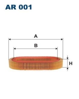 Фільтр повітря FILTRON AR001