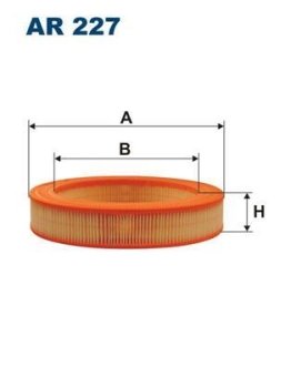 Фільтр повітря FILTRON AR227