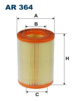 Фільтр повітря FILTRON AR364