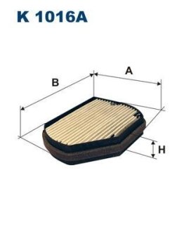 Фільтр салону FILTRON K1016A