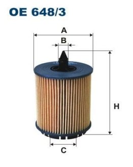 Фільтр масла FILTRON OE6483